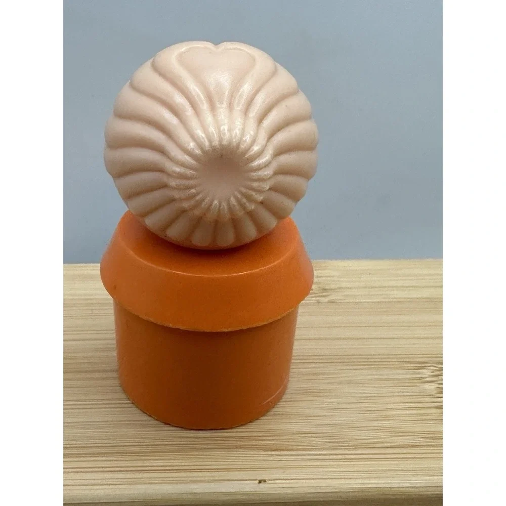 Tuppertoys Orange Mom Woman Vintage Tupperware People Figure Toy